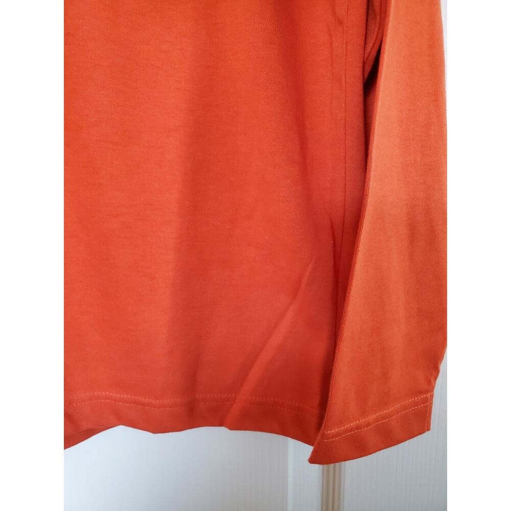 Vintage Together! Orange Long Sleeve T-Shirt, NWT Deadstock Women's Size Large - Picture 5 of 10